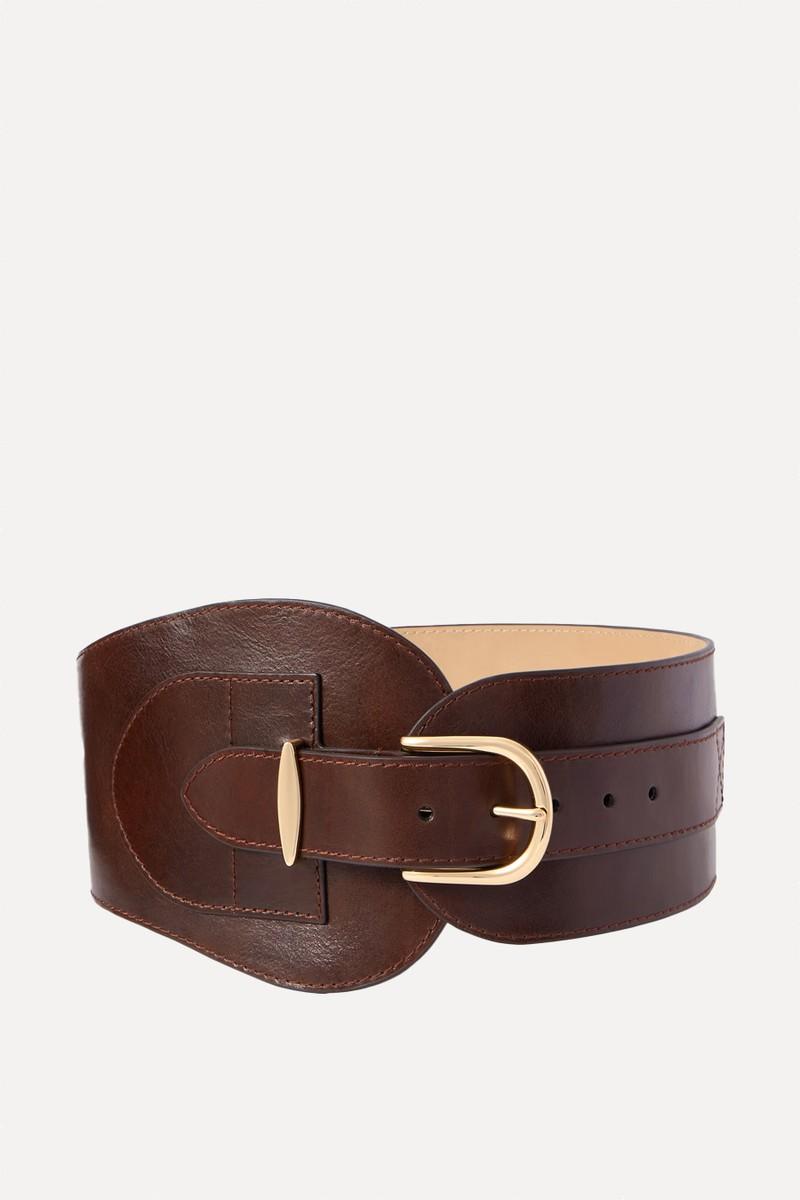 Helix Leather Belt from Zimmermann
